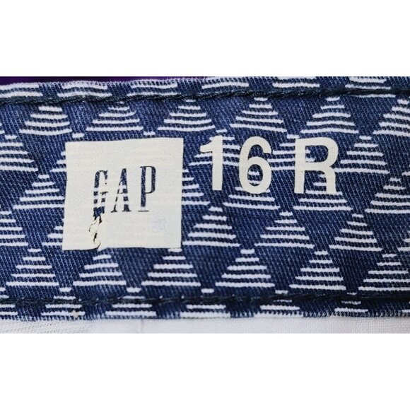 Gap Women's Chino Summer Short Low Rise Diamond Geo Print Shorts Size 16 R New - Picture 4 of 4